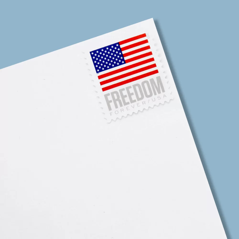 (100) 2023 Forever Stamps US Flag First Class Postage Stamps 5 Booklets of 20